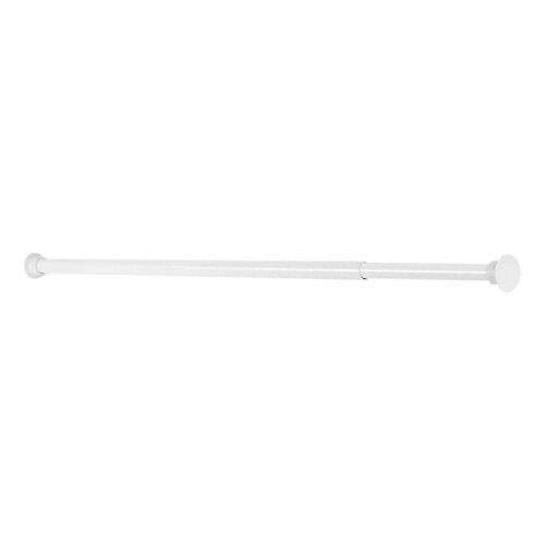 EUROSHOWERS EuroShowers Expander Curtain Rail (Spring Loaded) - White