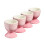 Cooks Professional Cooks Professional 4 Piece Egg Cup Set | Pink 1