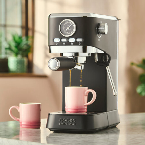 Cooks Professional Cooks Professional 20 Bar Espresso Machine | Satin Black 1