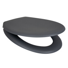EuroShowers Rainbow Soft MATT Soft Close Toilet Seat - Grey