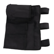 Bedside Organizer with Multiple Pockets for Bunk Hospital & Dorm Bed Rails