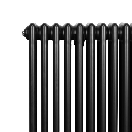 Traditionele 4-Kolom Radiator - 600 x 1010 mm - Zwart 2