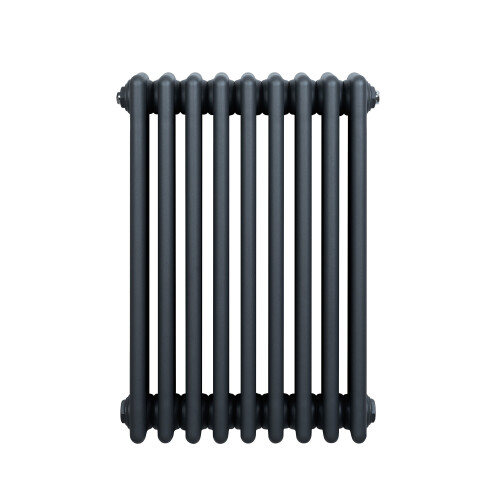 Röhrenheizkörper 4 Säulen – 600mm x 425mm – Anthrazitgrau 1
