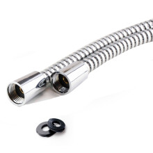EuroShowers SuperStrong 150cm Shower Hose - 8mm Bore - Chrome