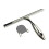 EUROSHOWERS EuroShowers Shower Scraper Squeegee with Holder - Chrome 1