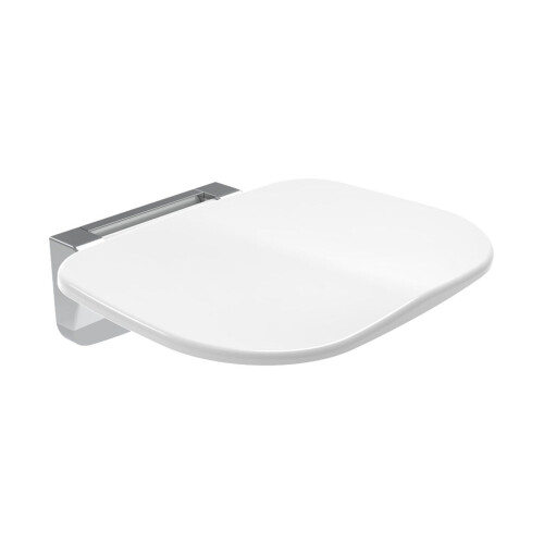 EUROSHOWERS EuroShowers Wall Mounted Shower Seat - White