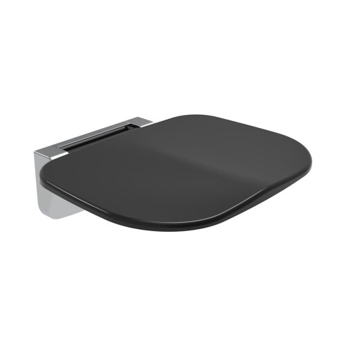 EUROSHOWERS EuroShowers Wall Mounted Shower Seat - Black