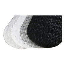 Oval Safety Suction Bath Mat - 69cm x 39cm Clear