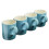 Cooks Professional Cooks Professional 4 Piece Mug Set | 350ml | Teal 1