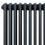 Röhrenheizkörper 4 Säulen – 300mm x 1370mm – Anthrazitgrau 3