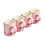 Cooks Professional Cooks Professional 4 Piece Espresso Cup Set | Pink 1