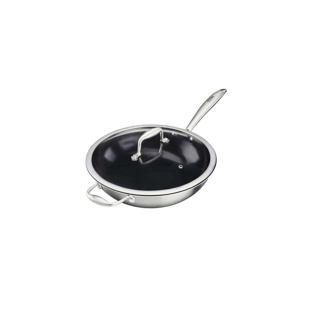 Cooks Professional Tri-Ply Wok | 28Cm