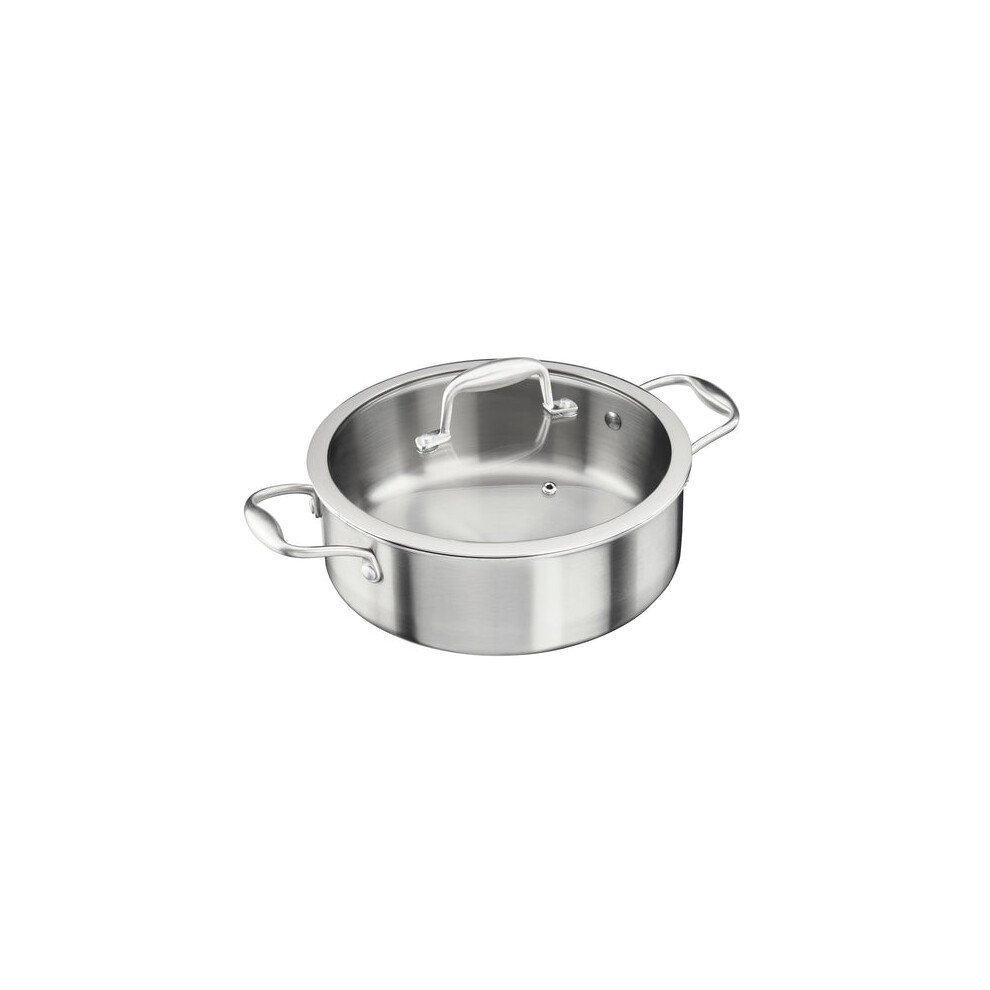 Cooks Professional Tri-Ply Sauté Pan | 24Cm