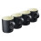 Cooks Professional Cooks Professional 4 Piece Mug Set | 350ml | Matt Black 1