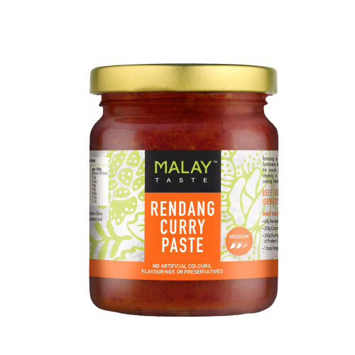Malaysian Rendang Curry Paste 185g by Malay Taste