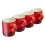 Cooks Professional Cooks Professional 4 Piece Mug Set | 350ml | Red 1