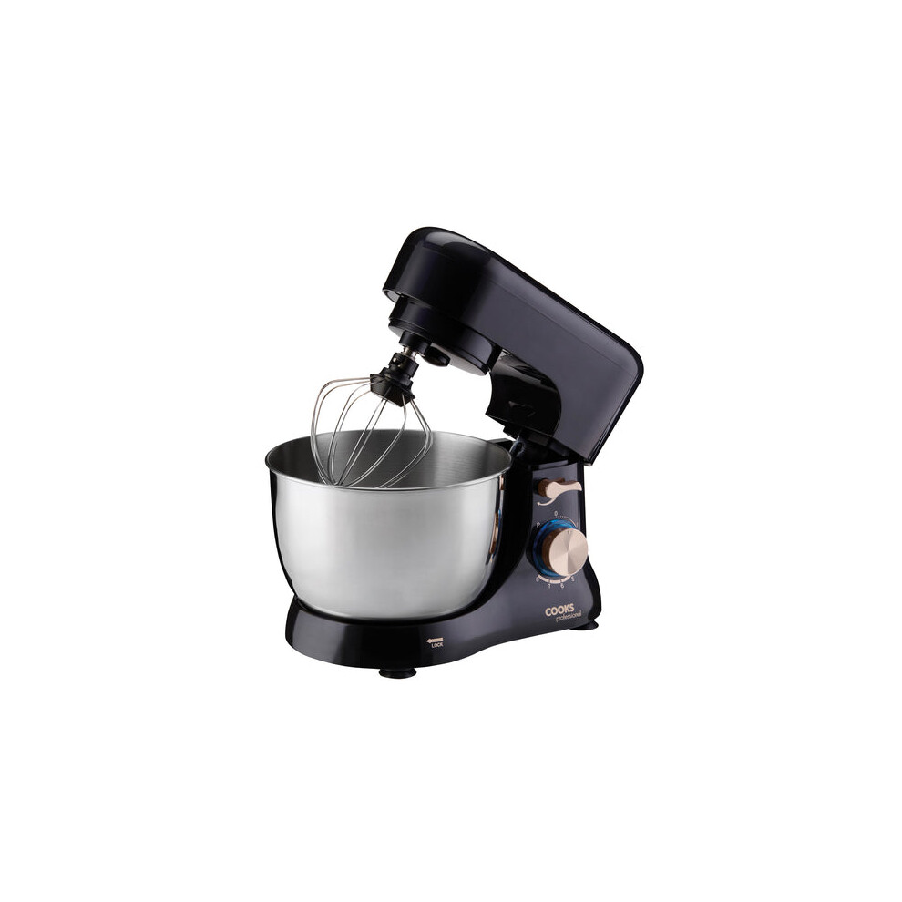 Cooks Professional 4.5L Stand Mixer | Black And Rose Gold