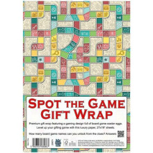 Spot the Game Gift Wrap - Board Game