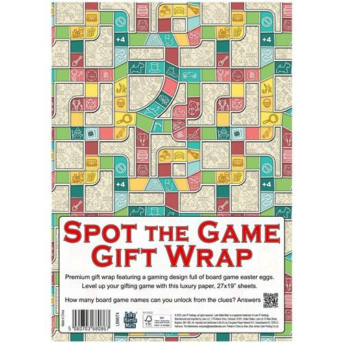 Asmodee Spot the Game Gift Wrap - Board Game