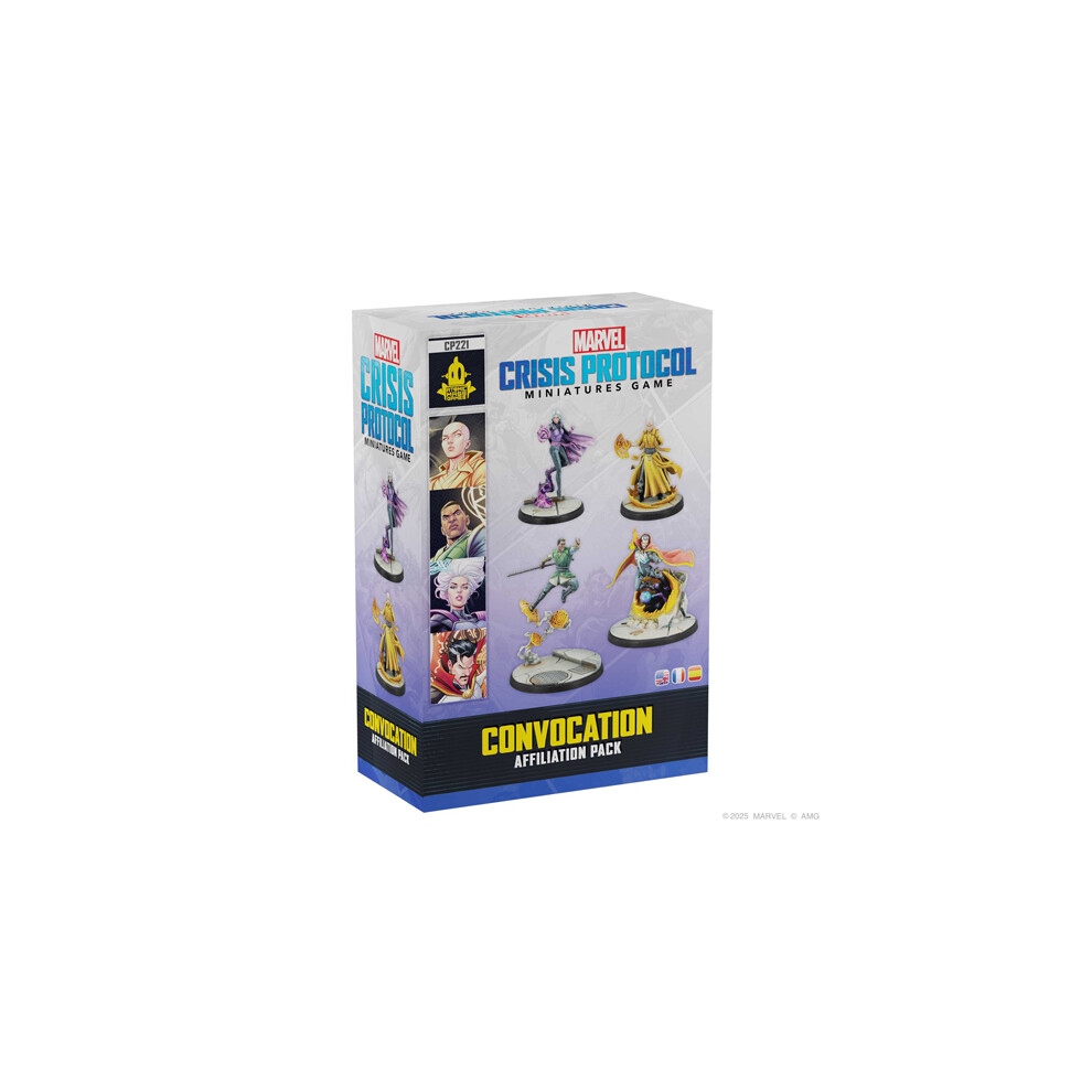 Photos - Board Game Asmodee Marvel: Crisis Protocol Convocation Affiliation Pack