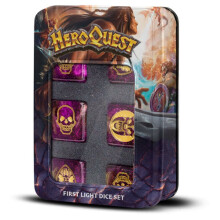 FanRoll: HeroQuest First Light D6 Dice Set - Board Game
