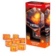 Dungeons & Dragons: Adventure Dice Set - Fireball - Board Game