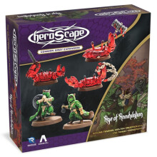 Heroscape: Molten Crustaceans and Tanuki Tricksters Army Expansion - Board Game