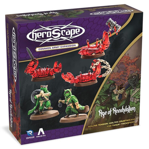 Asmodee HeroScape Molten Crustaceans & Tanuki Tricksters Army Expansion