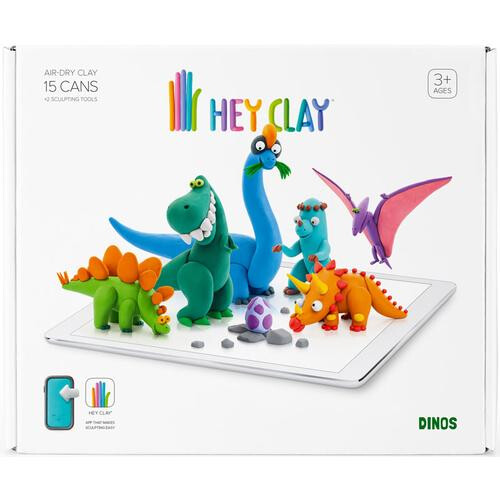 TOMY Hey Clay Dinos 15 can Set