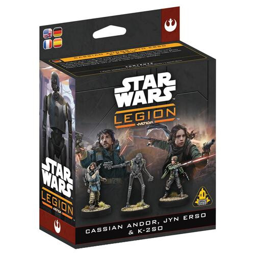 Asmodee Star Wars Legion Cassian Andor Jyn Erso & K-2SO