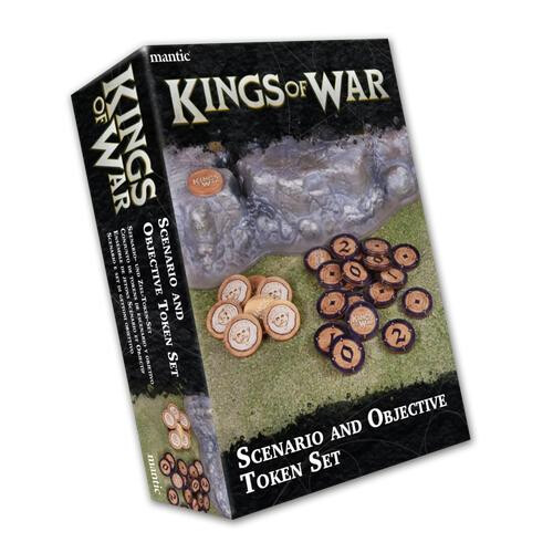Kings of War: Scenario and Objective Token Set - Tabletop Miniatures Wargame