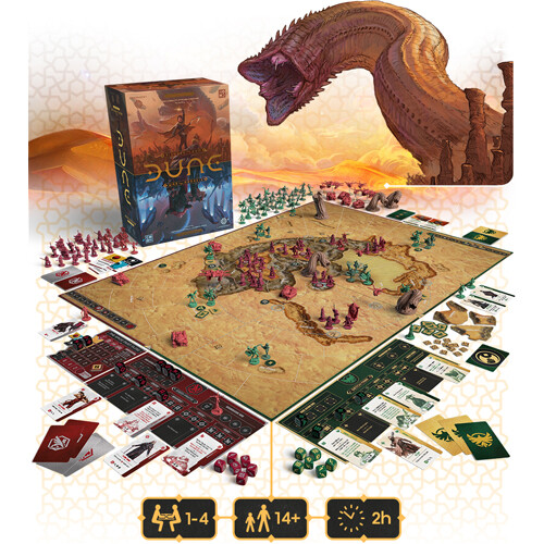 Asmodee Desert War Dune: War for Arrakis Exp - Board Game