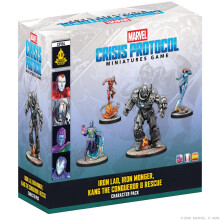 Marvel: Crisis Protocol Iron Lad, Iron Monger, Kang The Conqueror & Rescue - Board Game