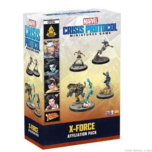 Asmodee Marvel: Crisis Protocol X-Force Affiliation Pack - Board Game