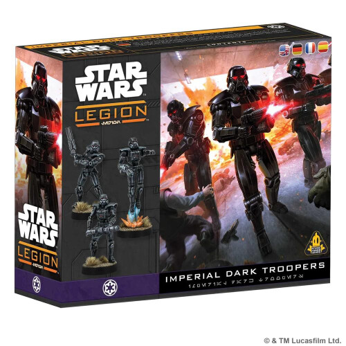 Asmodee Star Wars: Legion Dark Troopers Unit Expansion - Board Game