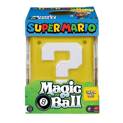 Asmodee Super Mario Magic 8 Ball - Board Game