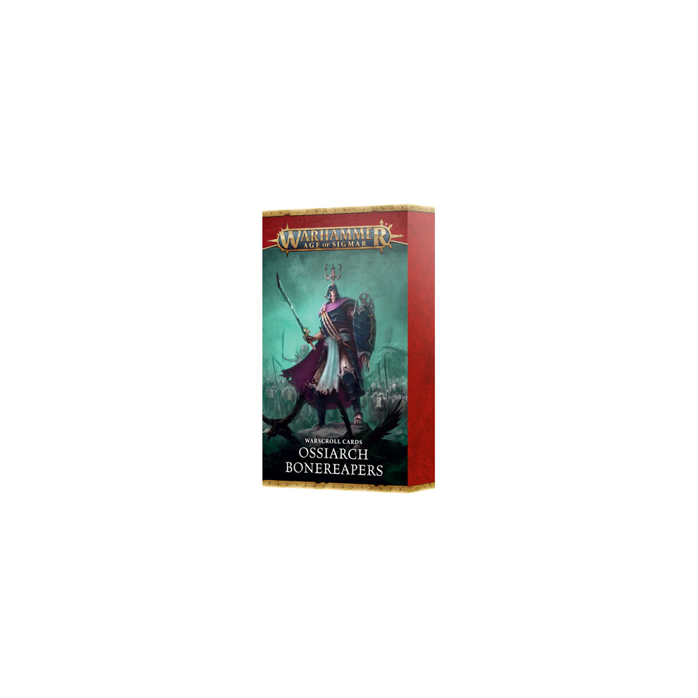 Games Workshop Warscroll Cards: Ossiarch Bonereapers (4Th Edition)