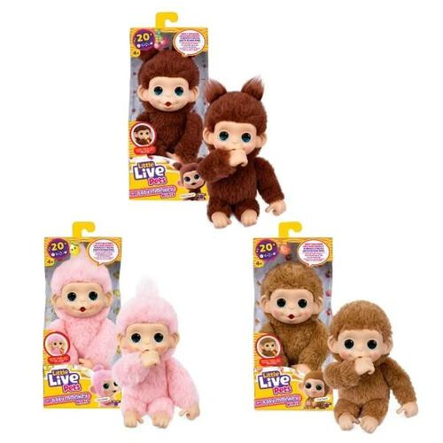 Little Live Pets My Baby Mini Monkey - Assorted (One Supplied) - Board Game