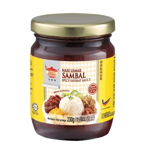 Tean's Gourmet Nasi Lemak Sambal Paste - 230g