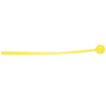 Orangene Kinder-Kurbelreitentrommel mit Trommelstock, Bildungsplastisches Musikinstrument für Kinder