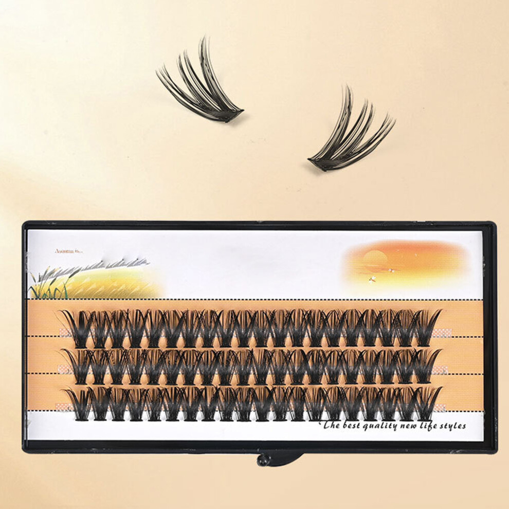 Dachuang Beauty Unisex Light (9Mm) Diy C Curl Eyelash Extensions For Party & Travel