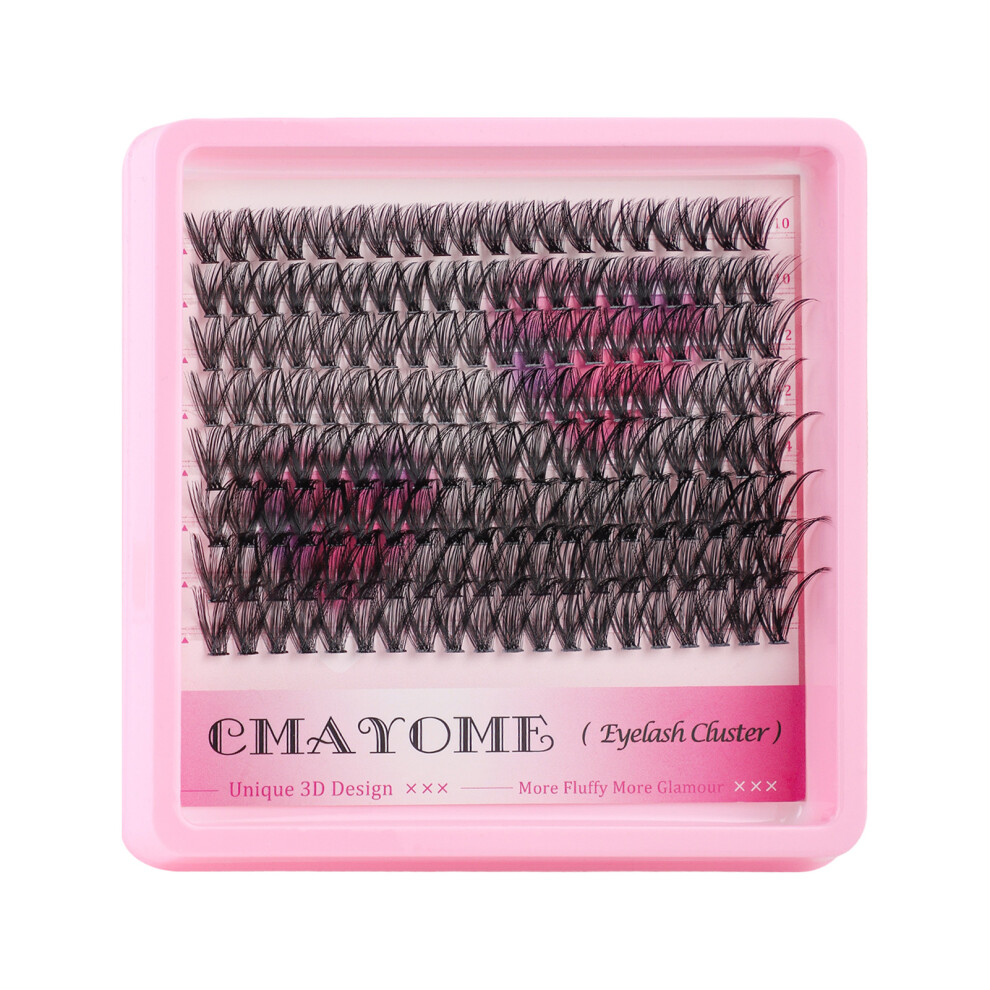 Dachuang Beauty (016) 3D Spiky Cluster Lashes 10-16Mm For Parties & Travel