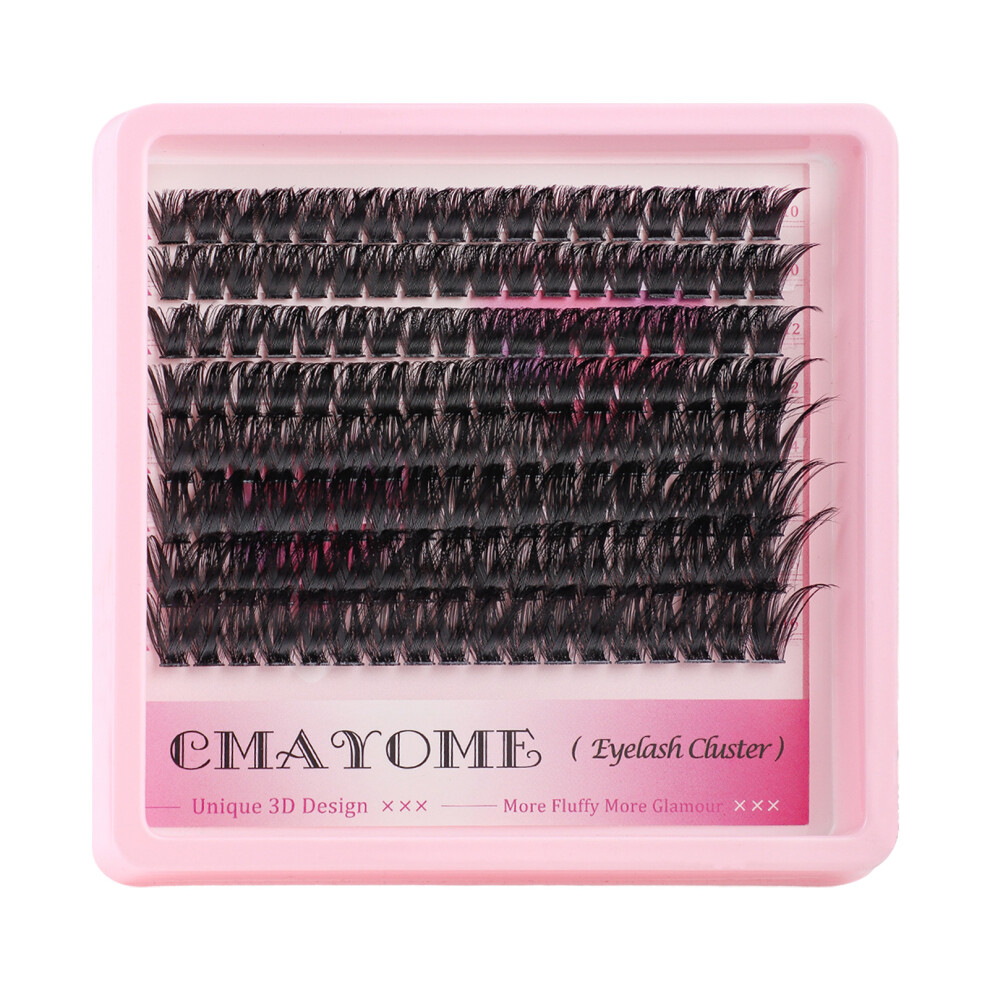 Dachuang Beauty (019) 3D Spiky Cluster Lashes 10-16Mm For Parties & Travel