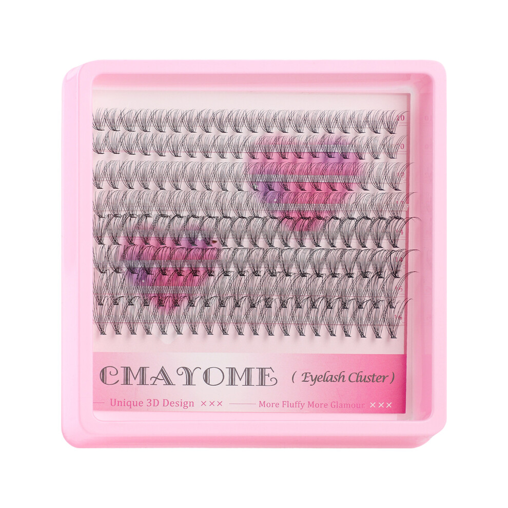 Dachuang Beauty (013) 3D Spiky Cluster Lashes 10-16Mm For Parties & Travel