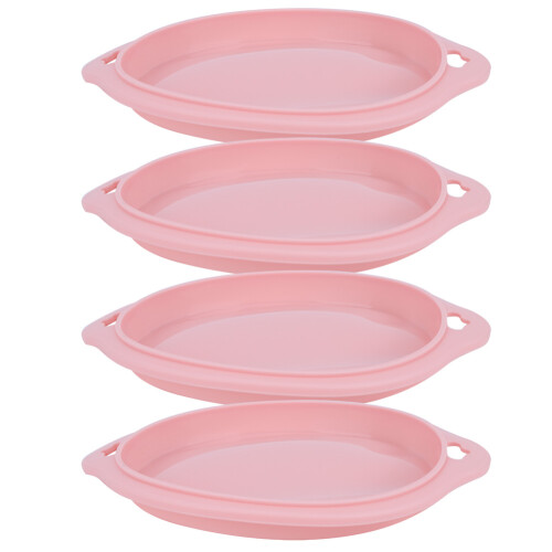 Non-Stick Silicone Bread Cake Tray 4pk
