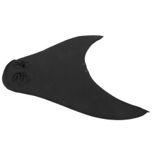 Kinder Schwimmflipper Fuß Einteiliger Walflossen Tauchflossen 49x48cm Schwarz
