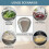 (Fine Mesh 40cm) Stainless Steel Colander for Kitchen Use 1