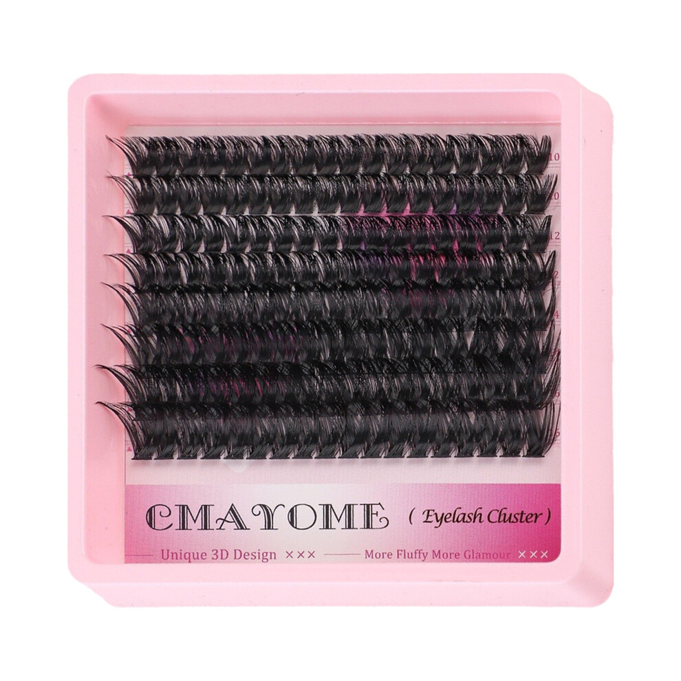 Dachuang Beauty (020) 3D Spiky Cluster Lashes 10-16Mm For Parties & Travel
