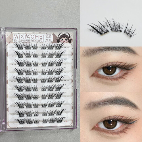 (01) Reusable False Eyelashes for Women, Lightweight