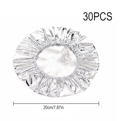 (30pcs) Heatproof Aluminum Foil Kitchen Cover